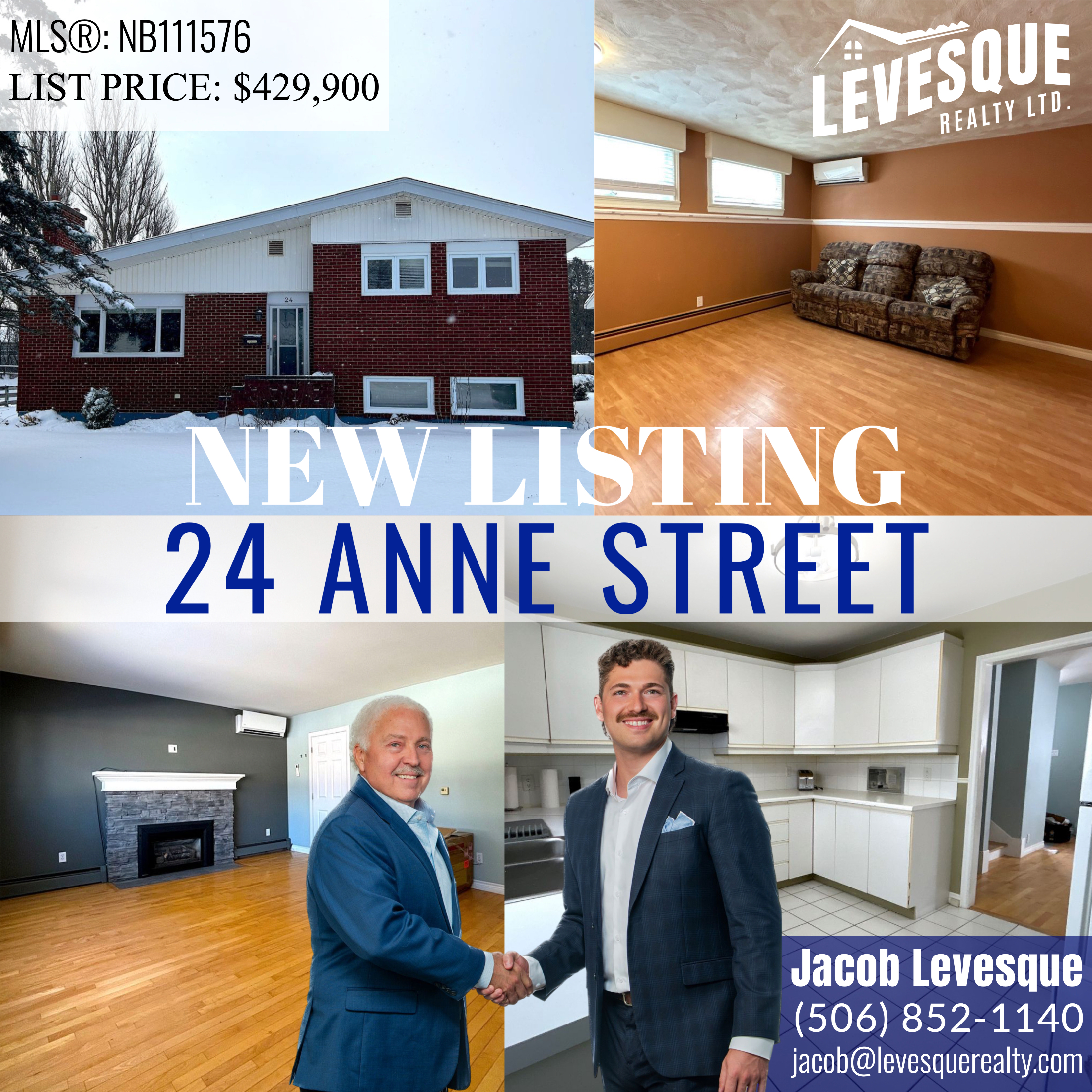 New property listed in Moncton